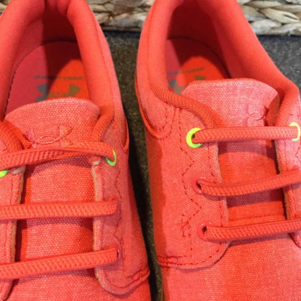 Men’s Under Armour Orange Oxfords